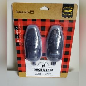 Avalanche electric shoe dryer inserts.